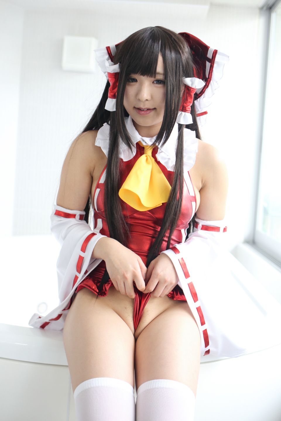 145cm e cốc tóc đen thẳng cô gái xinh đẹp Lớp Komugi 16 Reimu