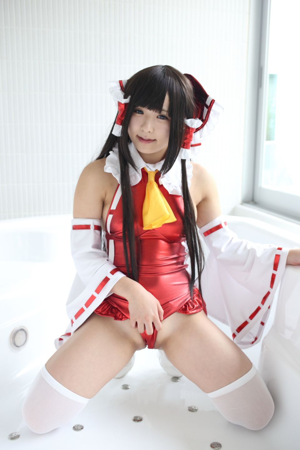 145cm e cốc tóc đen thẳng cô gái xinh đẹp Lớp Komugi 16 Reimu