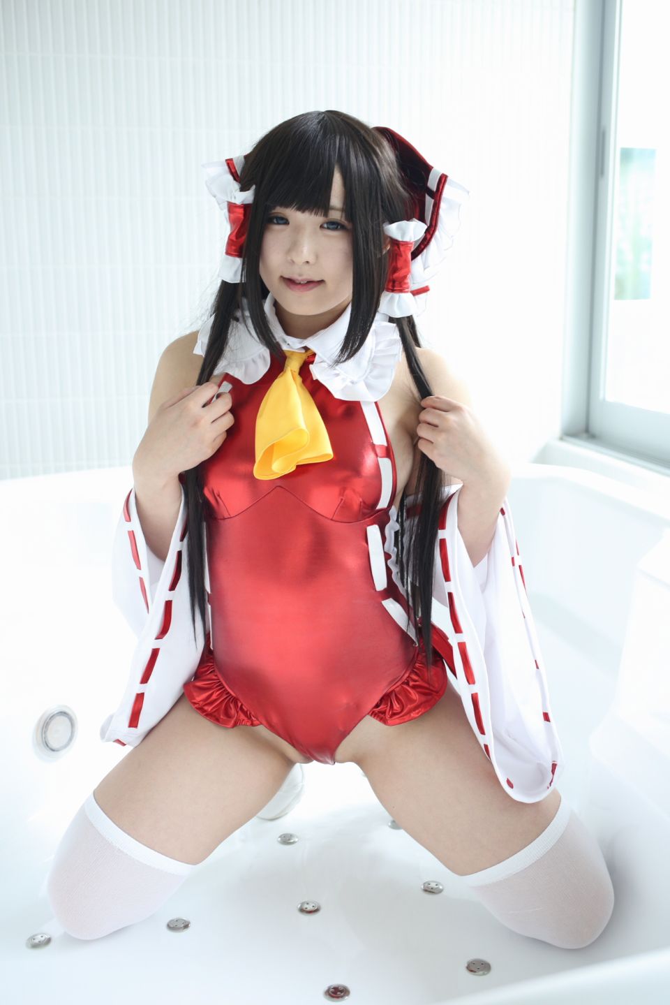 145cm e cốc tóc đen thẳng cô gái xinh đẹp Lớp Komugi 16 Reimu