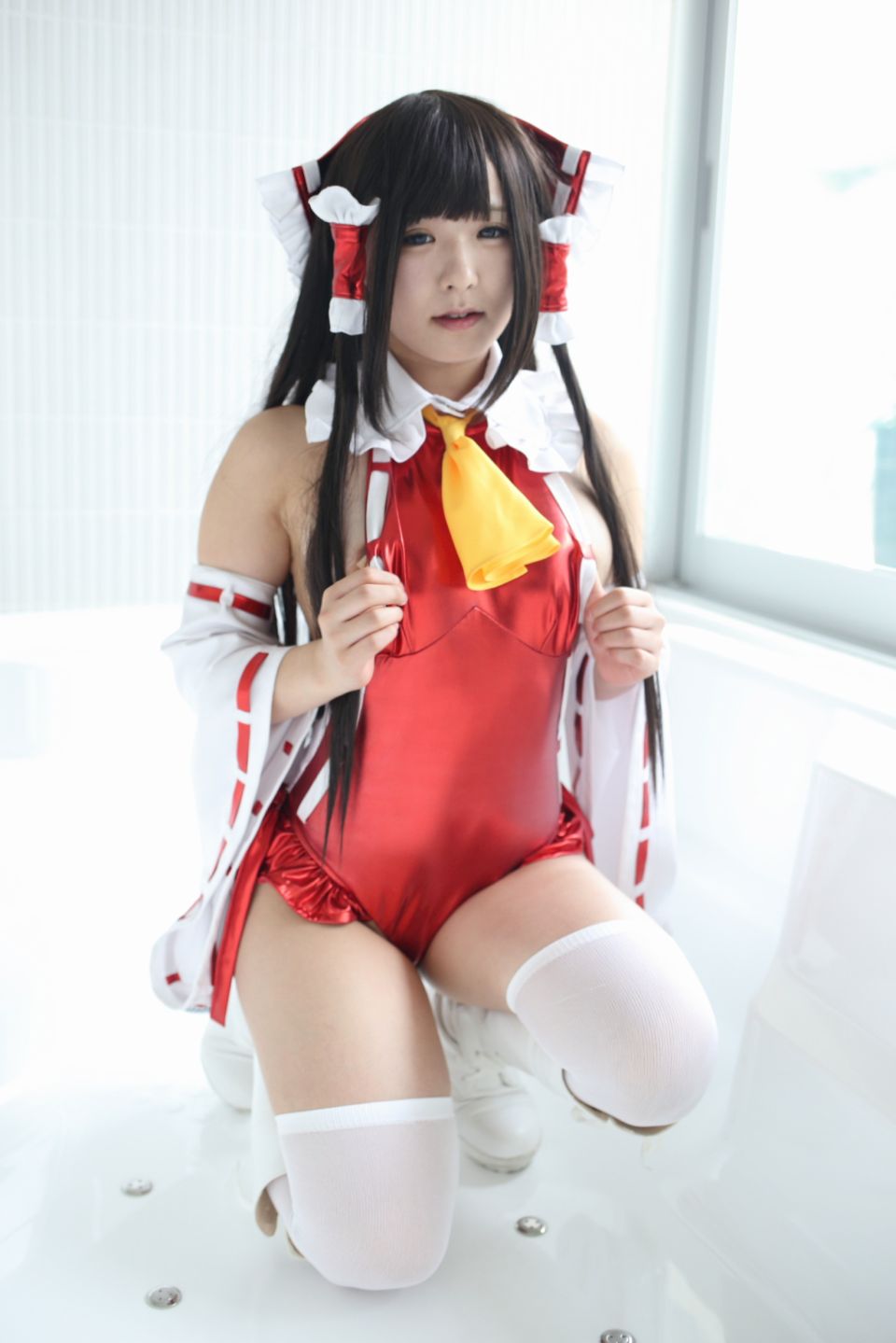 145cm e cốc tóc đen thẳng cô gái xinh đẹp Lớp Komugi 16 Reimu