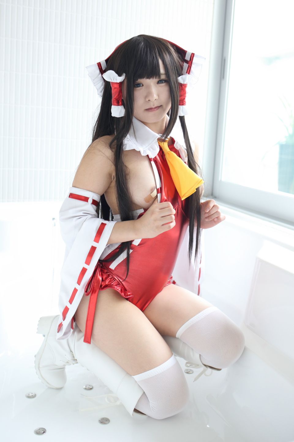 145cm e cốc tóc đen thẳng cô gái xinh đẹp Lớp Komugi 16 Reimu