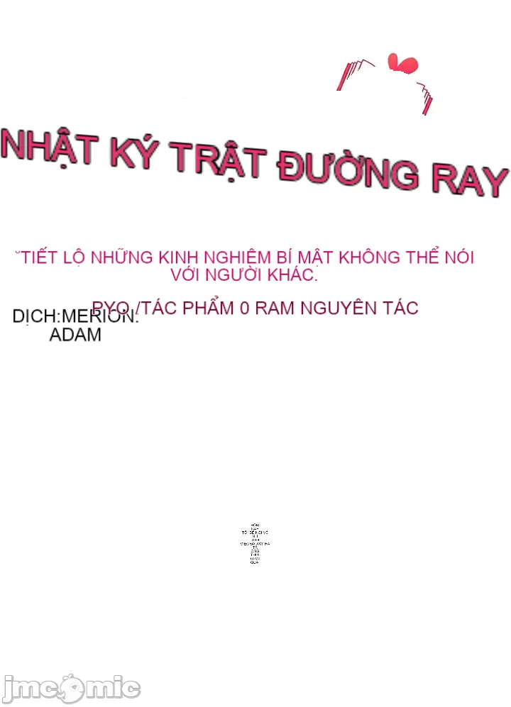 Nhật ký trật bánh Chương 1-46