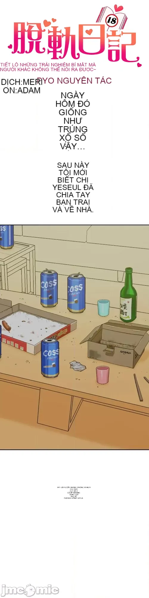 Nhật ký trật bánh Chương 1-46