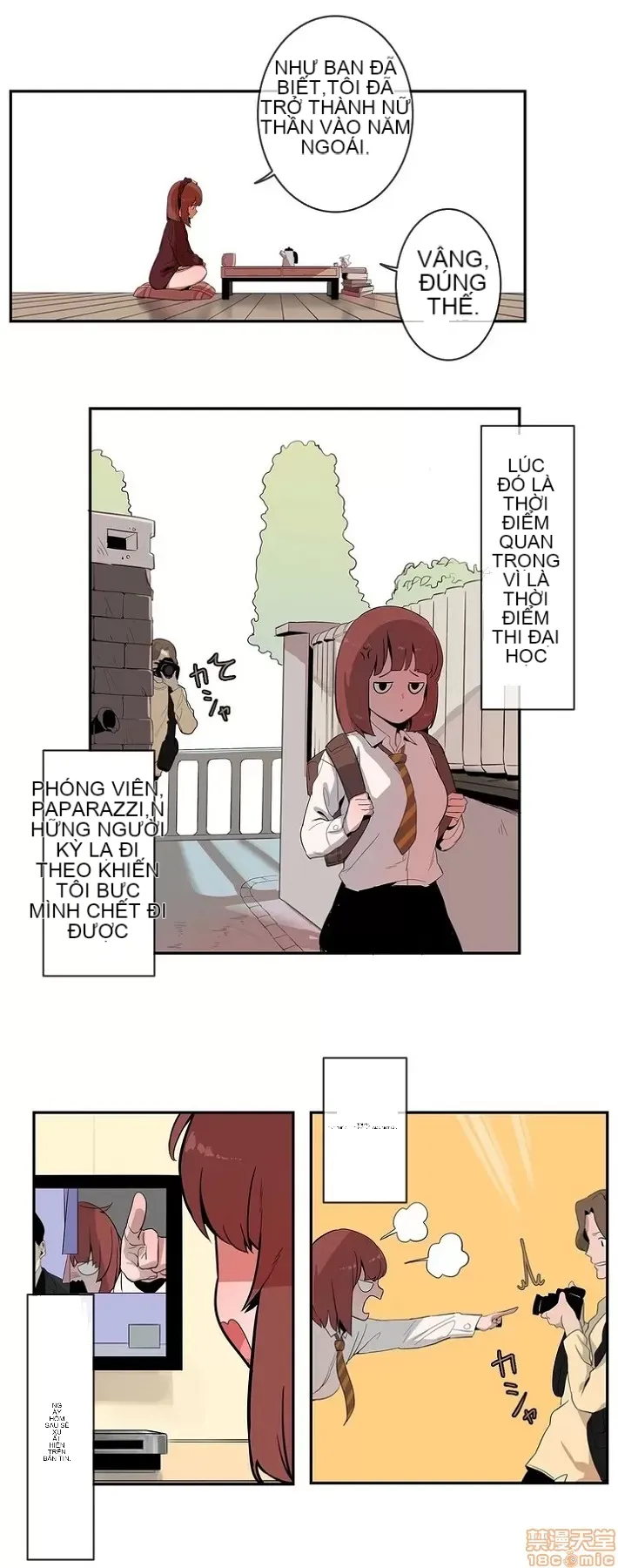 Trong rắc rối lớn, nữ thần Chương 1-46