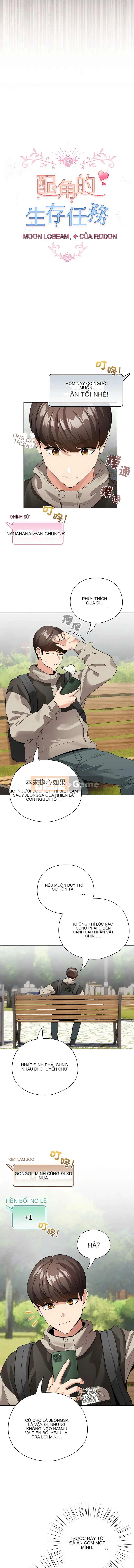 Hỗ trợ nhiệm vụ sinh tồn vai trò Chương 1-5