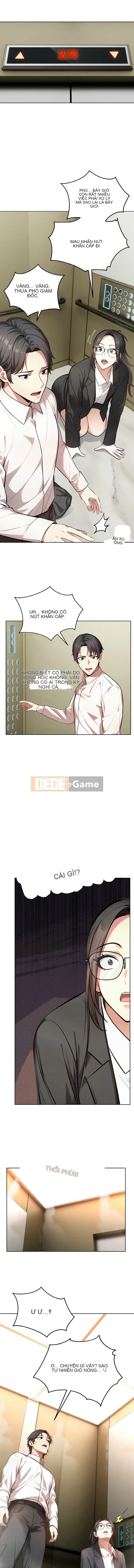 Một người đàn ông và một người phụ nữ bị mắc kẹt trong thang máy Chương 1-7