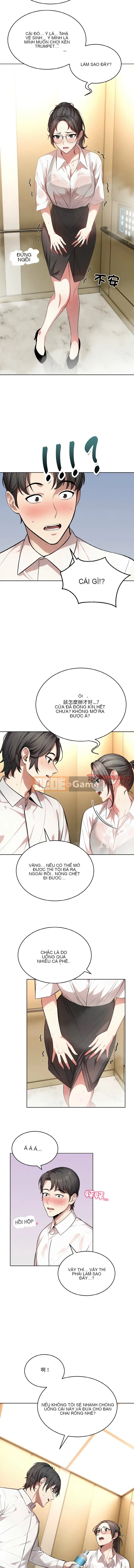 Một người đàn ông và một người phụ nữ bị mắc kẹt trong thang máy Chương 1-7