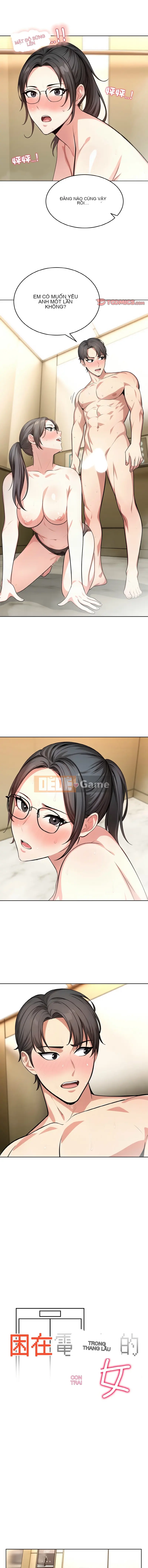 Một người đàn ông và một người phụ nữ bị mắc kẹt trong thang máy Chương 1-7