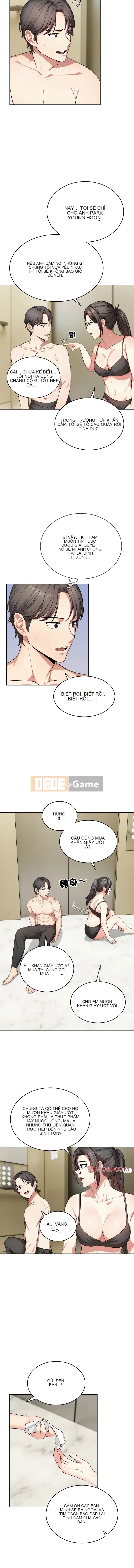 Một người đàn ông và một người phụ nữ bị mắc kẹt trong thang máy Chương 1-7