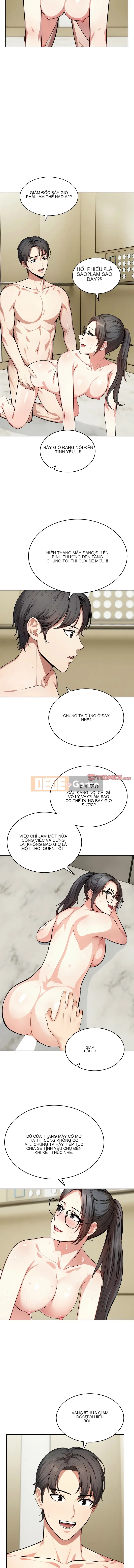 Một người đàn ông và một người phụ nữ bị mắc kẹt trong thang máy Chương 8-9