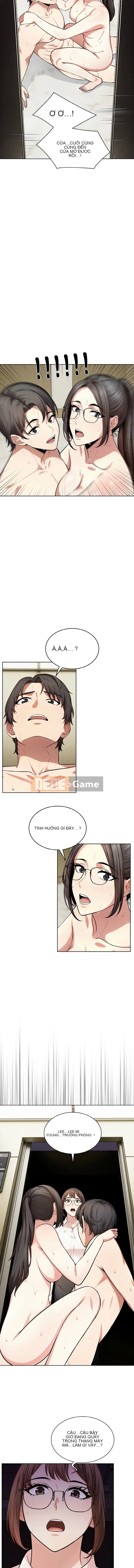 Một người đàn ông và một người phụ nữ bị mắc kẹt trong thang máy Chương 8-9