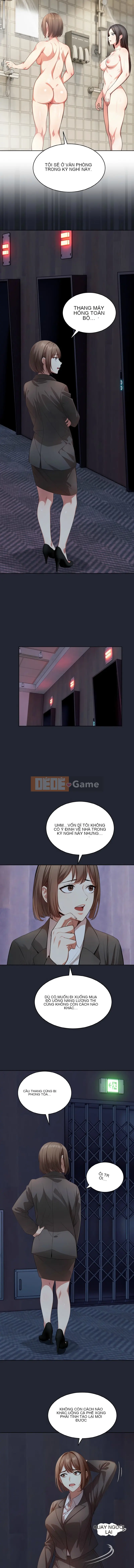 Một người đàn ông và một người phụ nữ bị mắc kẹt trong thang máy Chương 8-9