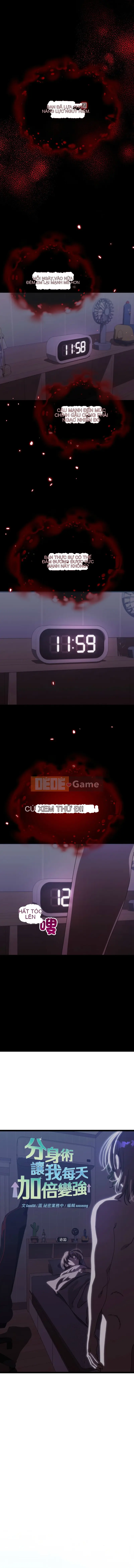 Kỹ thuật nhân bản làm cho tôi tăng gấp đôi và mạnh mẽ hơn mỗi ngày Chương 1-10