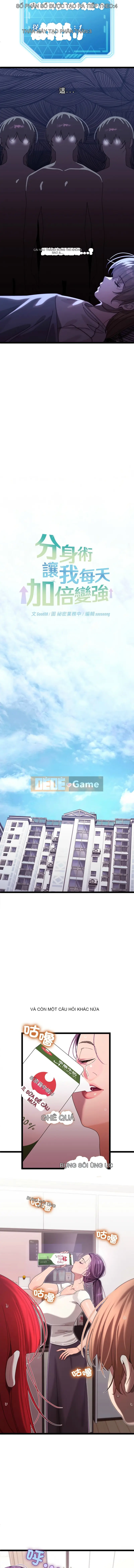 Kỹ thuật nhân bản làm cho tôi tăng gấp đôi và mạnh mẽ hơn mỗi ngày Chương 1-10