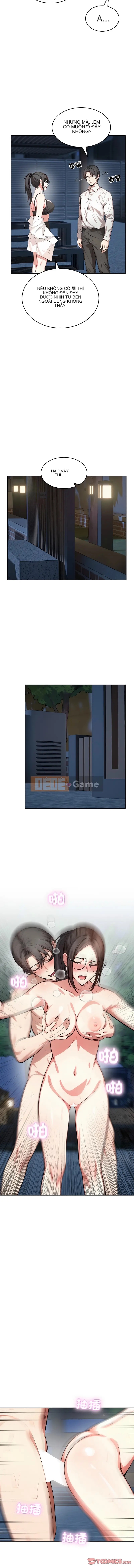 Một người đàn ông và một người phụ nữ bị mắc kẹt trong thang máy Chương 12-13