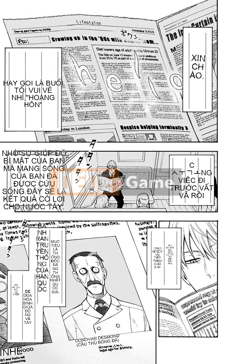 Gián điệp chơi nhà Chương 001