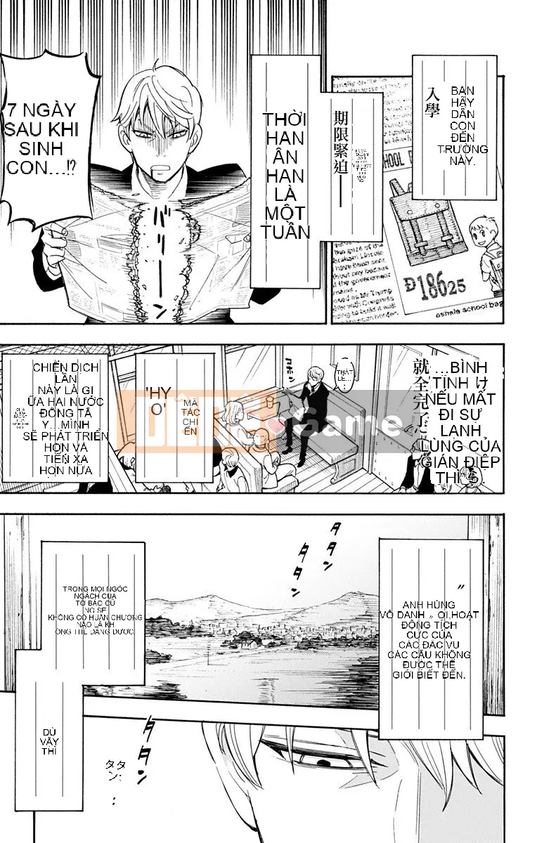 Gián điệp chơi nhà Chương 001