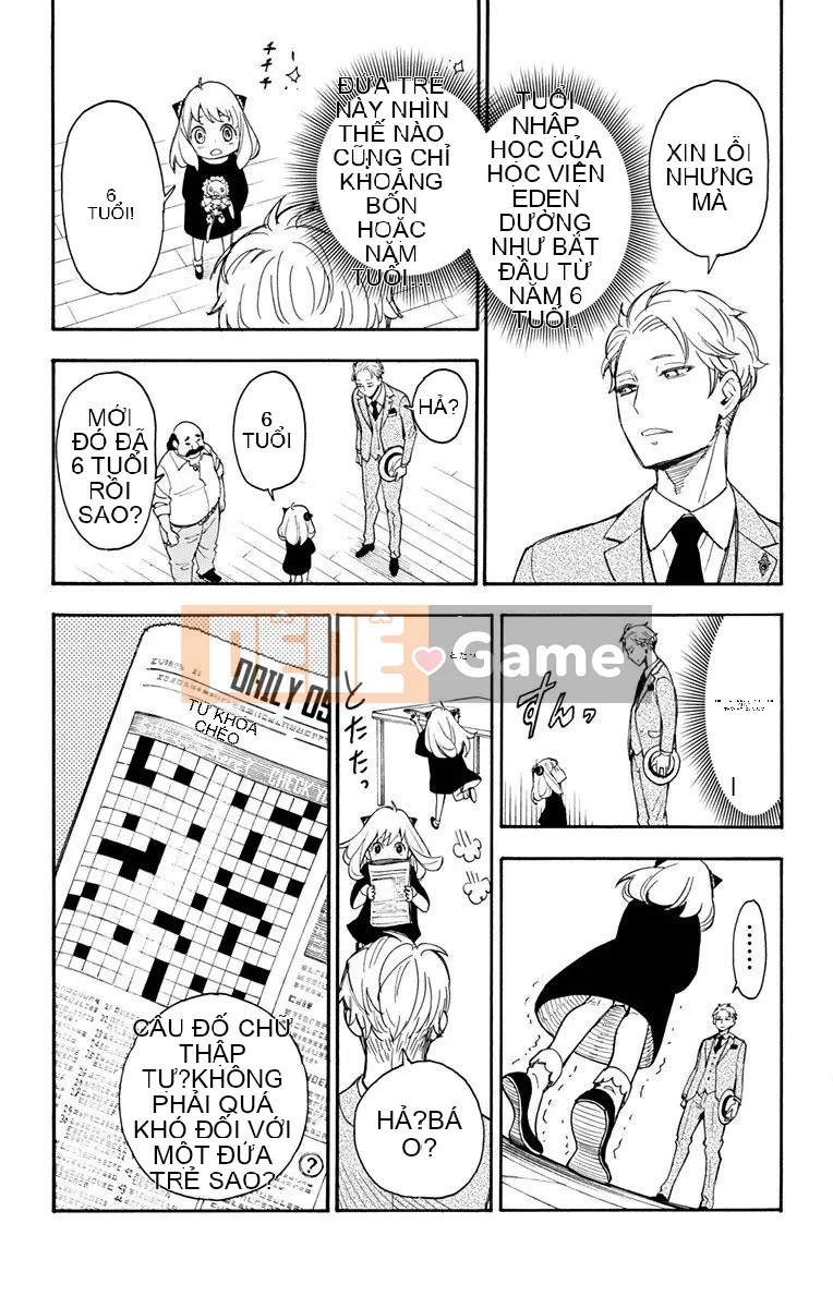 Gián điệp chơi nhà Chương 001