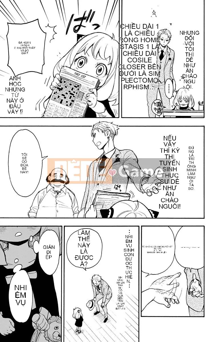 Gián điệp chơi nhà Chương 001