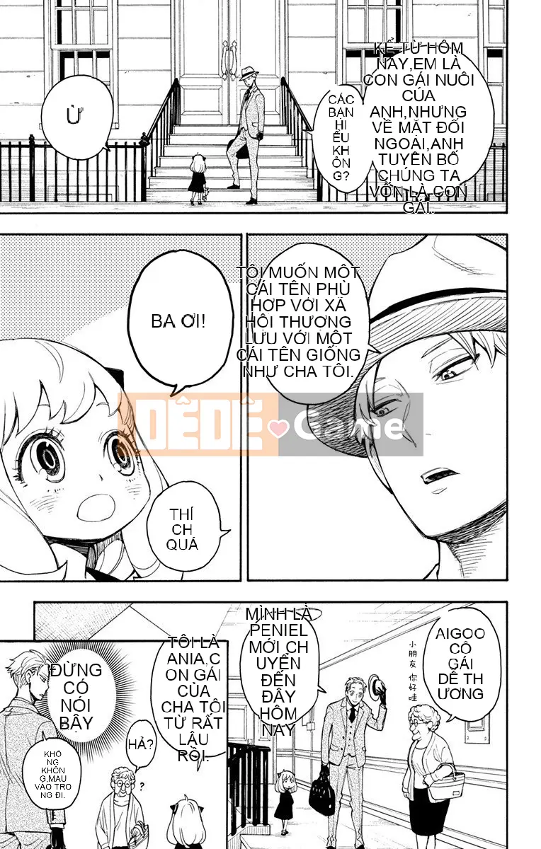 Gián điệp chơi nhà Chương 001