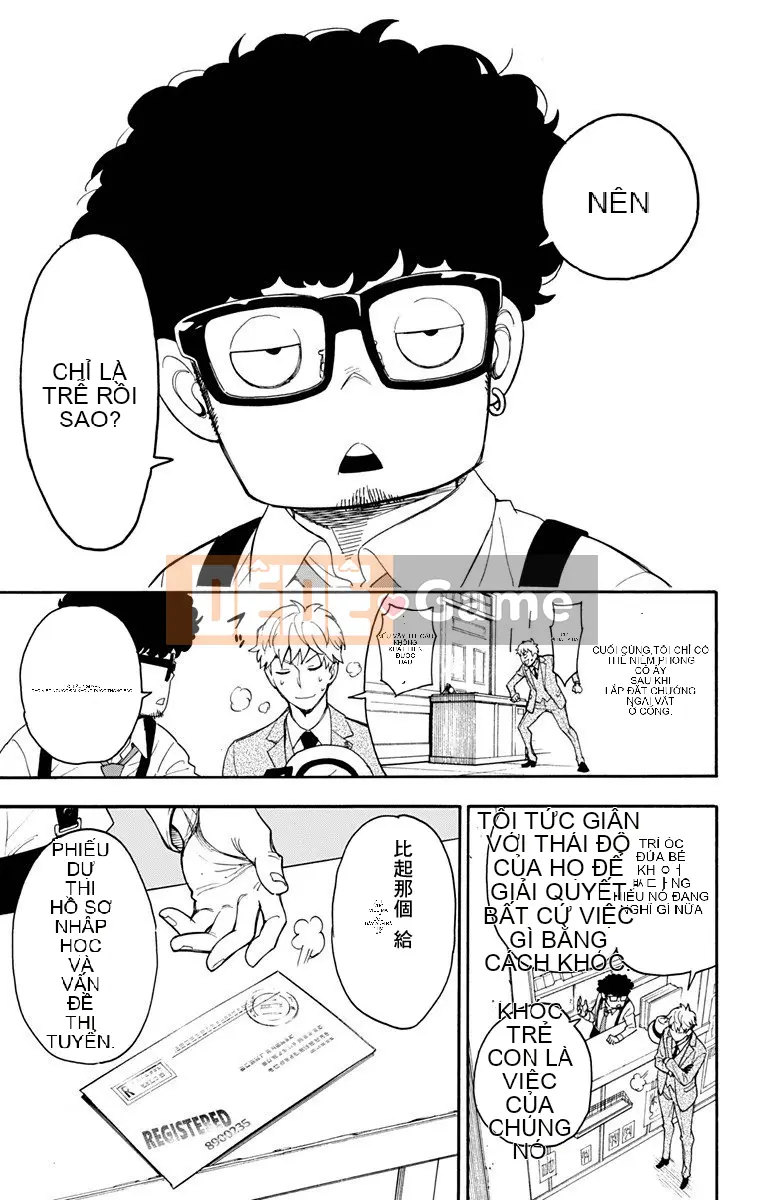 Gián điệp chơi nhà Chương 001