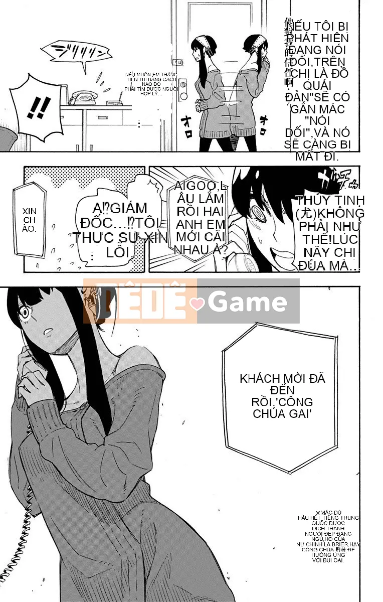 Gián điệp chơi nhà Chương 002