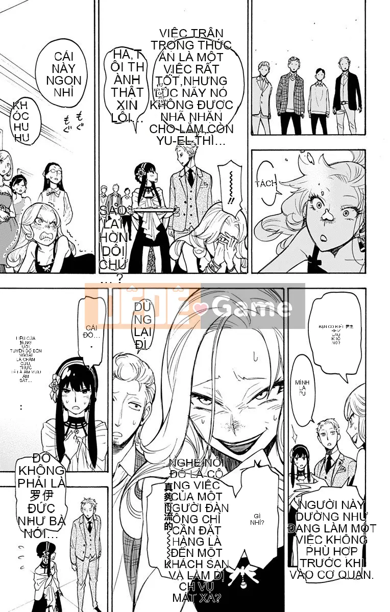 Gián điệp chơi nhà Chương 002