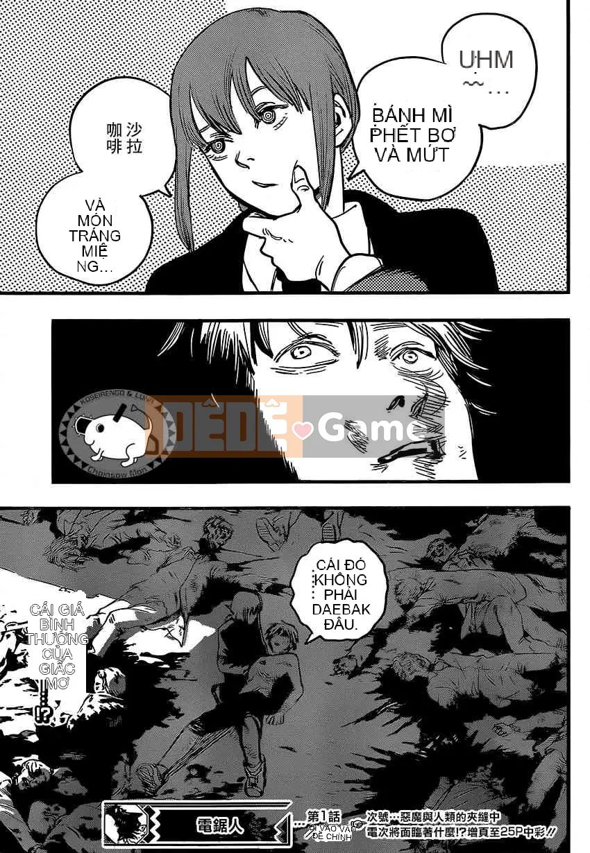 Người đàn ông cưa máy Chương 001