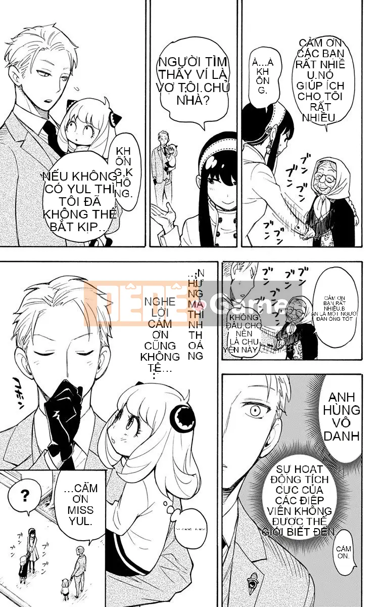 Gián điệp chơi nhà Chương 003