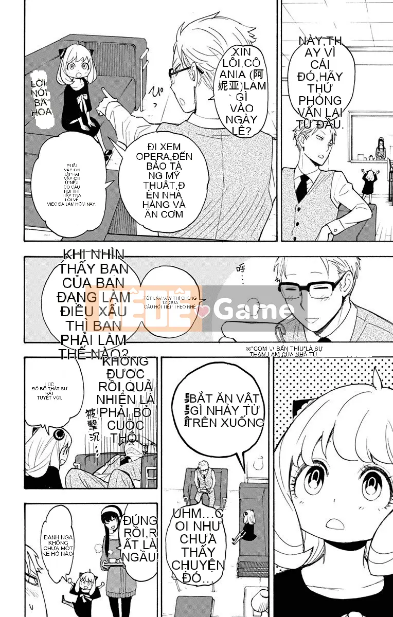 Gián điệp chơi nhà Chương 003