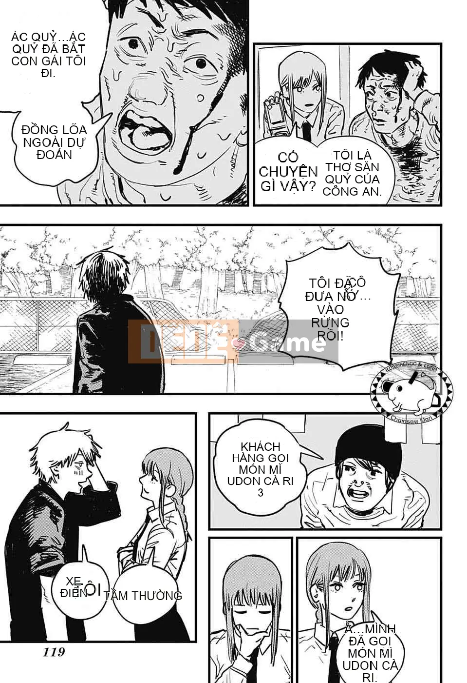 Người đàn ông cưa máy Chương 002