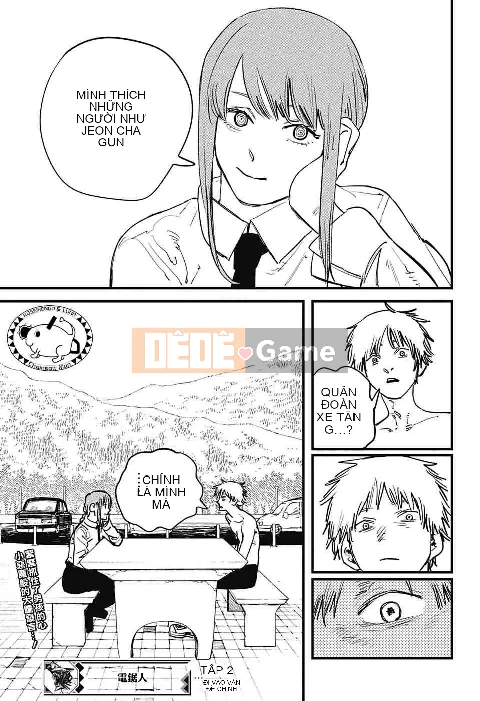 Người đàn ông cưa máy Chương 002