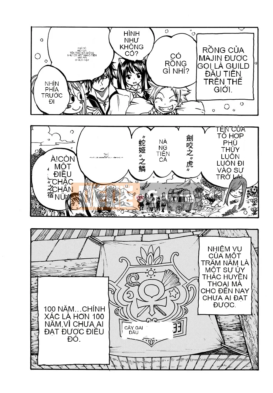 Sứ mệnh trăm năm Fairy Tail Chương 001