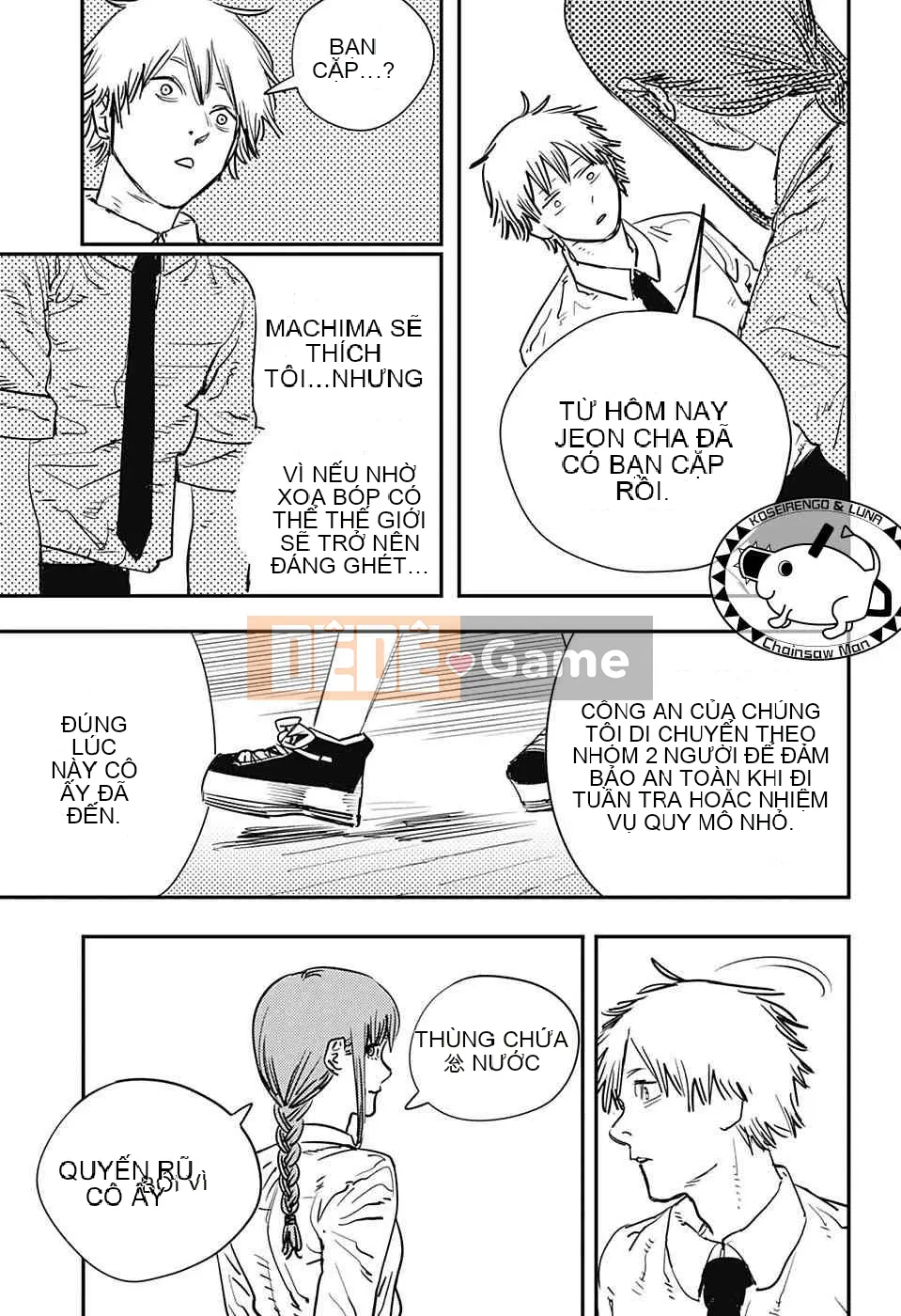 Người đàn ông cưa máy Chương 004