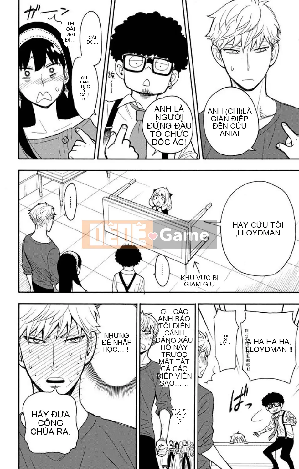 Gián điệp chơi nhà Chương 006