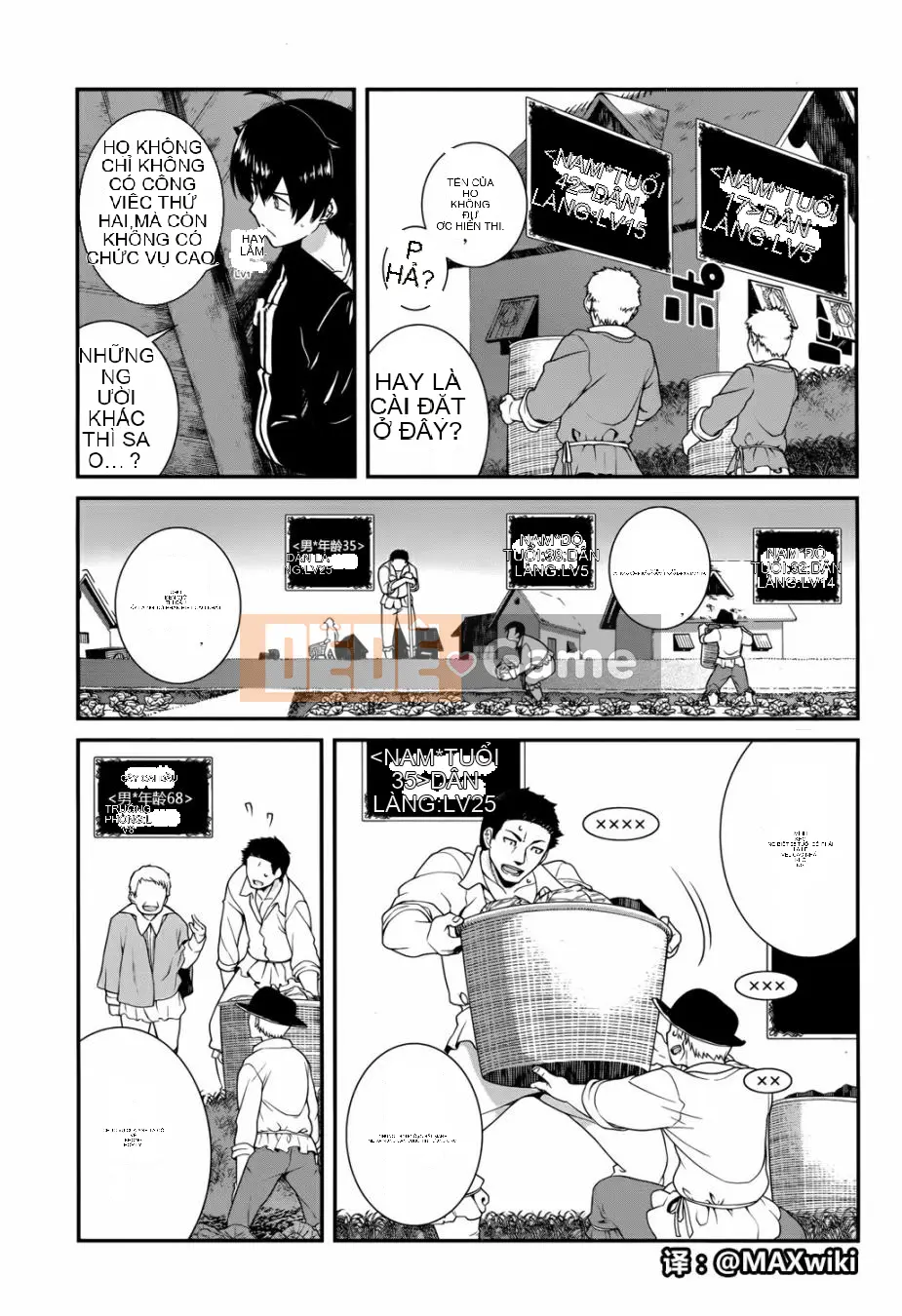 Mở hậu cung trong mê cung của một thế giới khác Chương 001