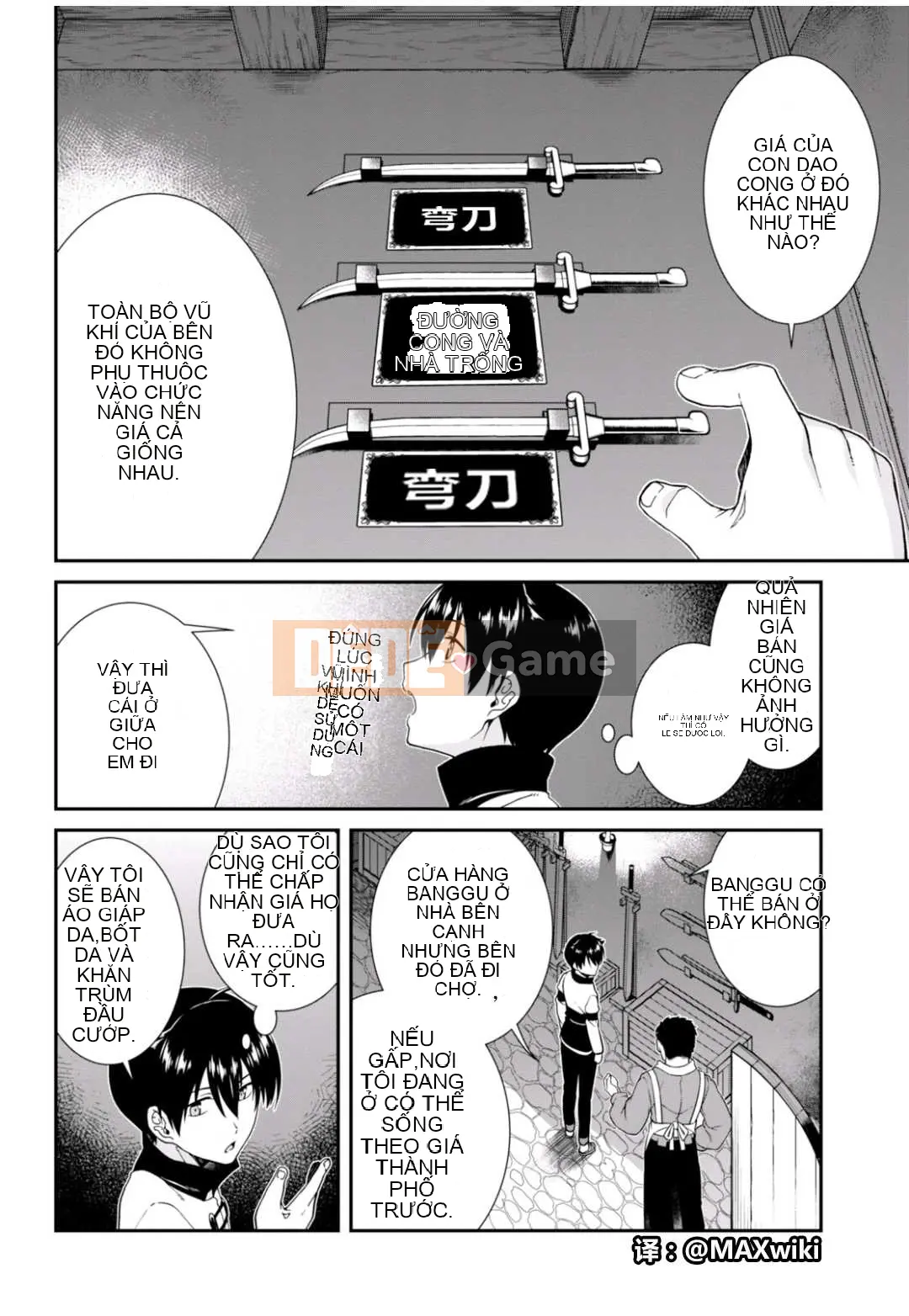 Mở hậu cung trong mê cung của một thế giới khác Chương 003