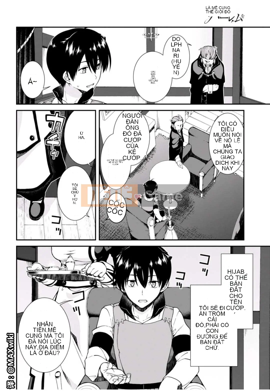 Mở hậu cung trong mê cung của một thế giới khác Chương 003