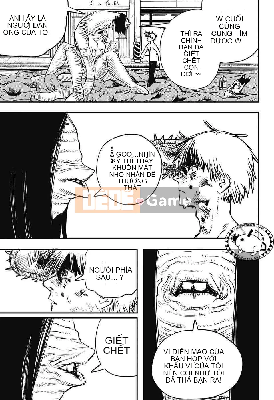 Người đàn ông cưa máy Chương 009