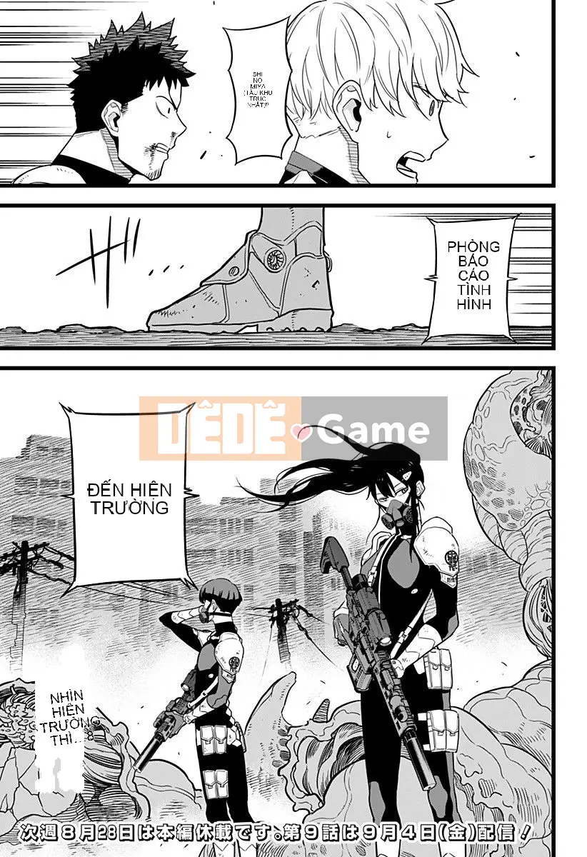 Quái vật số 8 Chương 008