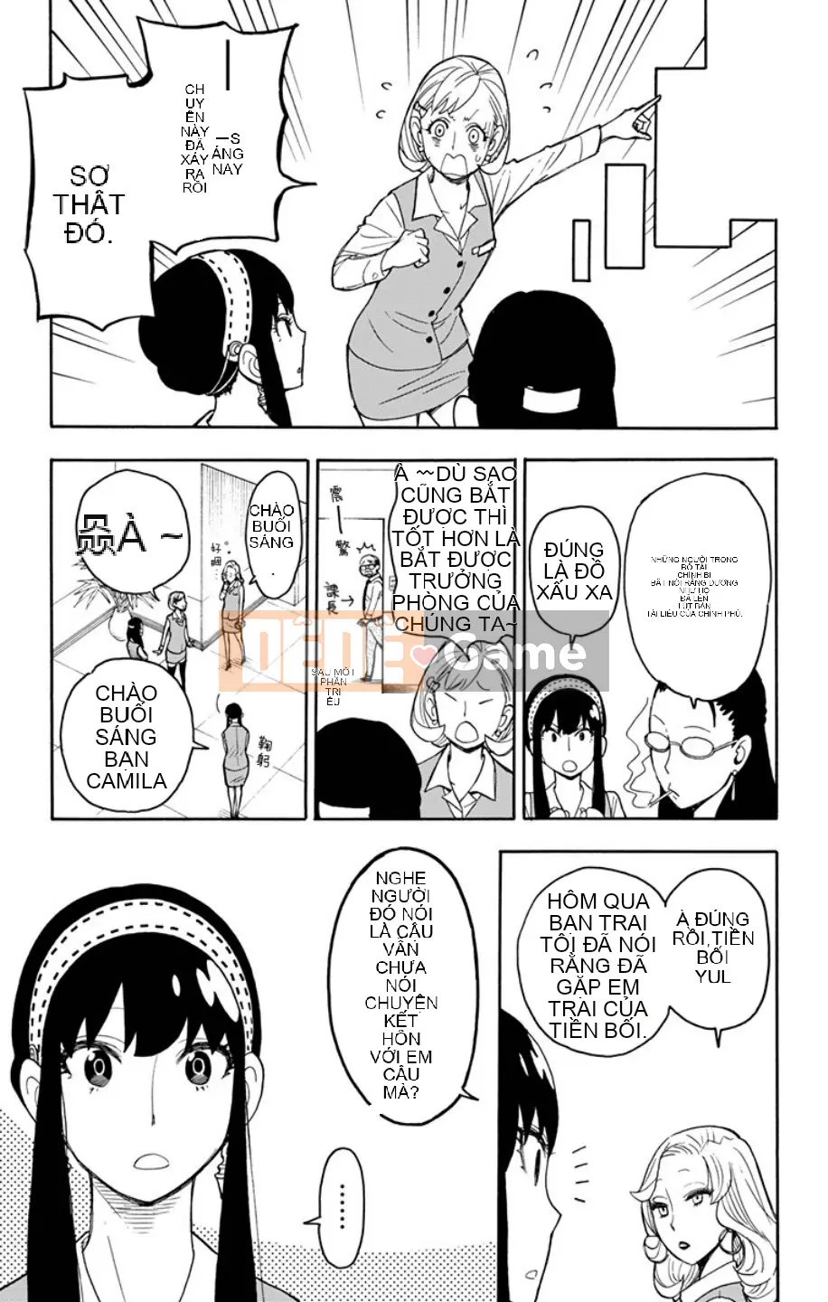 Gián điệp chơi nhà Chương 011