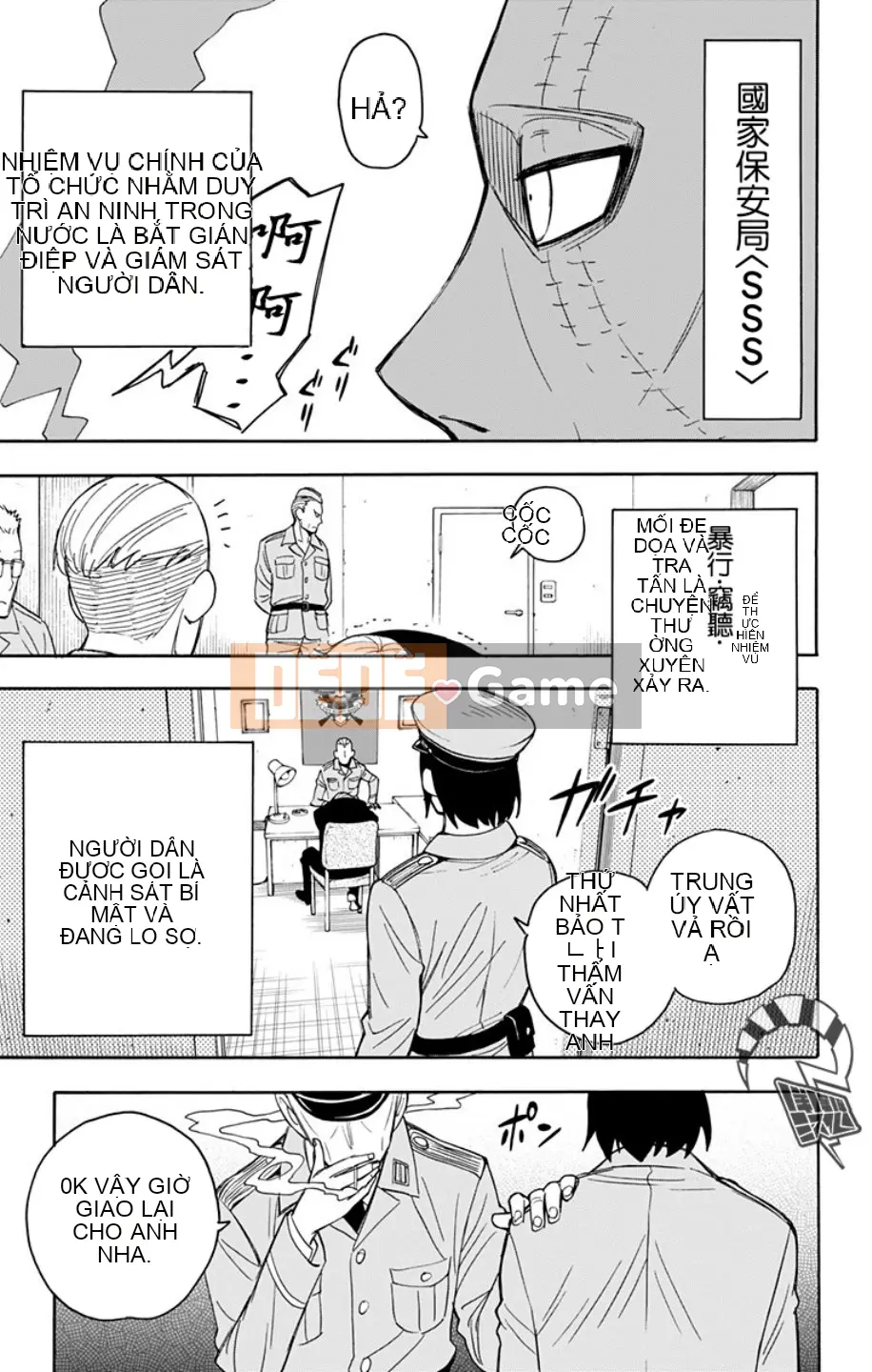 Gián điệp chơi nhà Chương 011