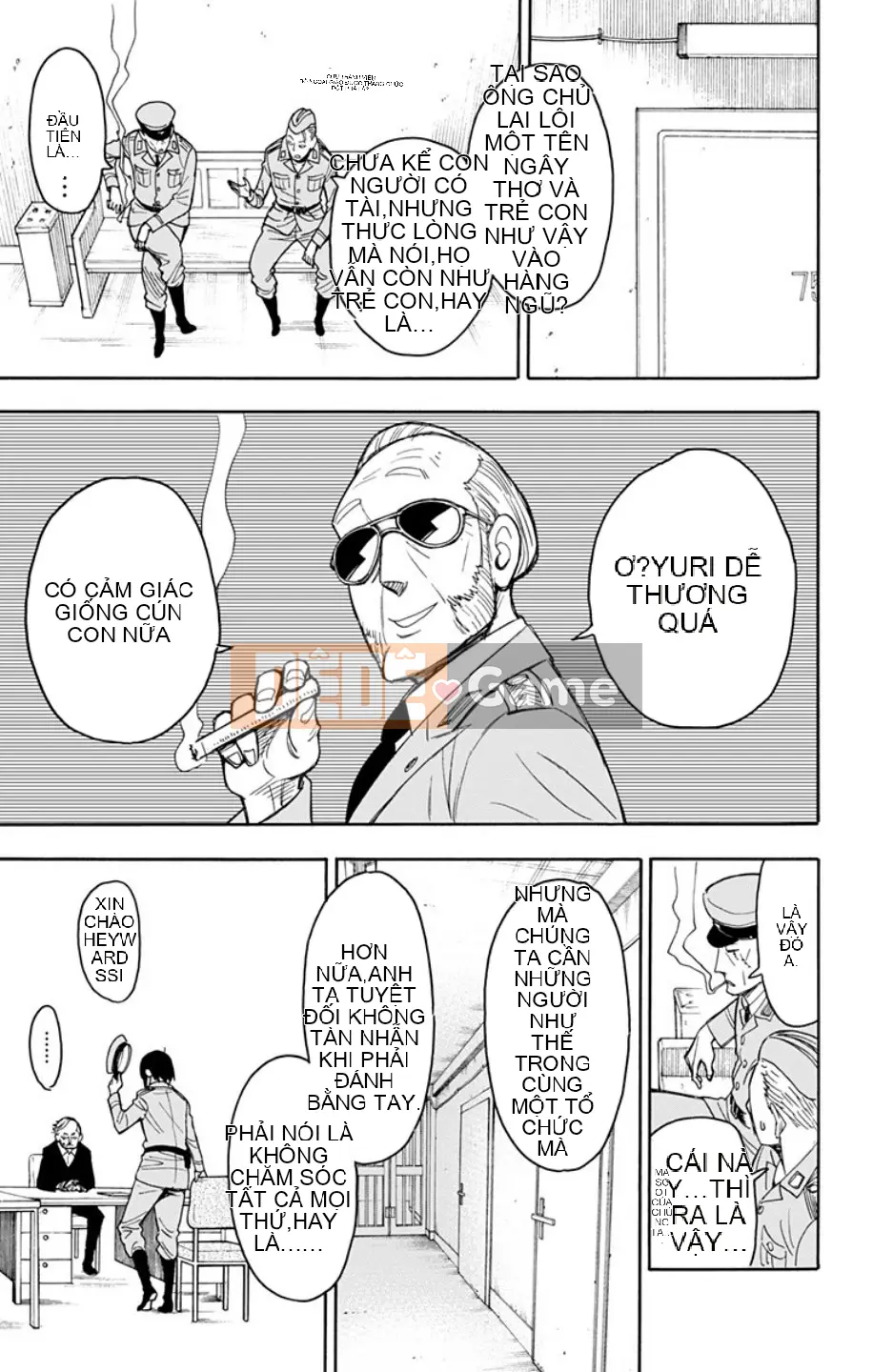 Gián điệp chơi nhà Chương 011