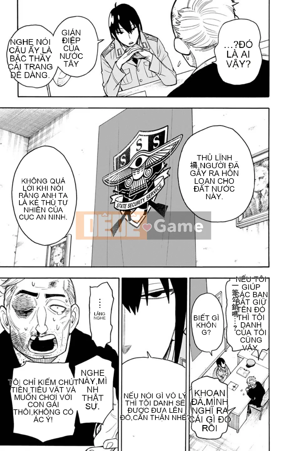 Gián điệp chơi nhà Chương 011