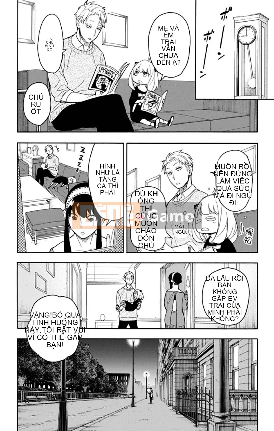 Gián điệp chơi nhà Chương 011