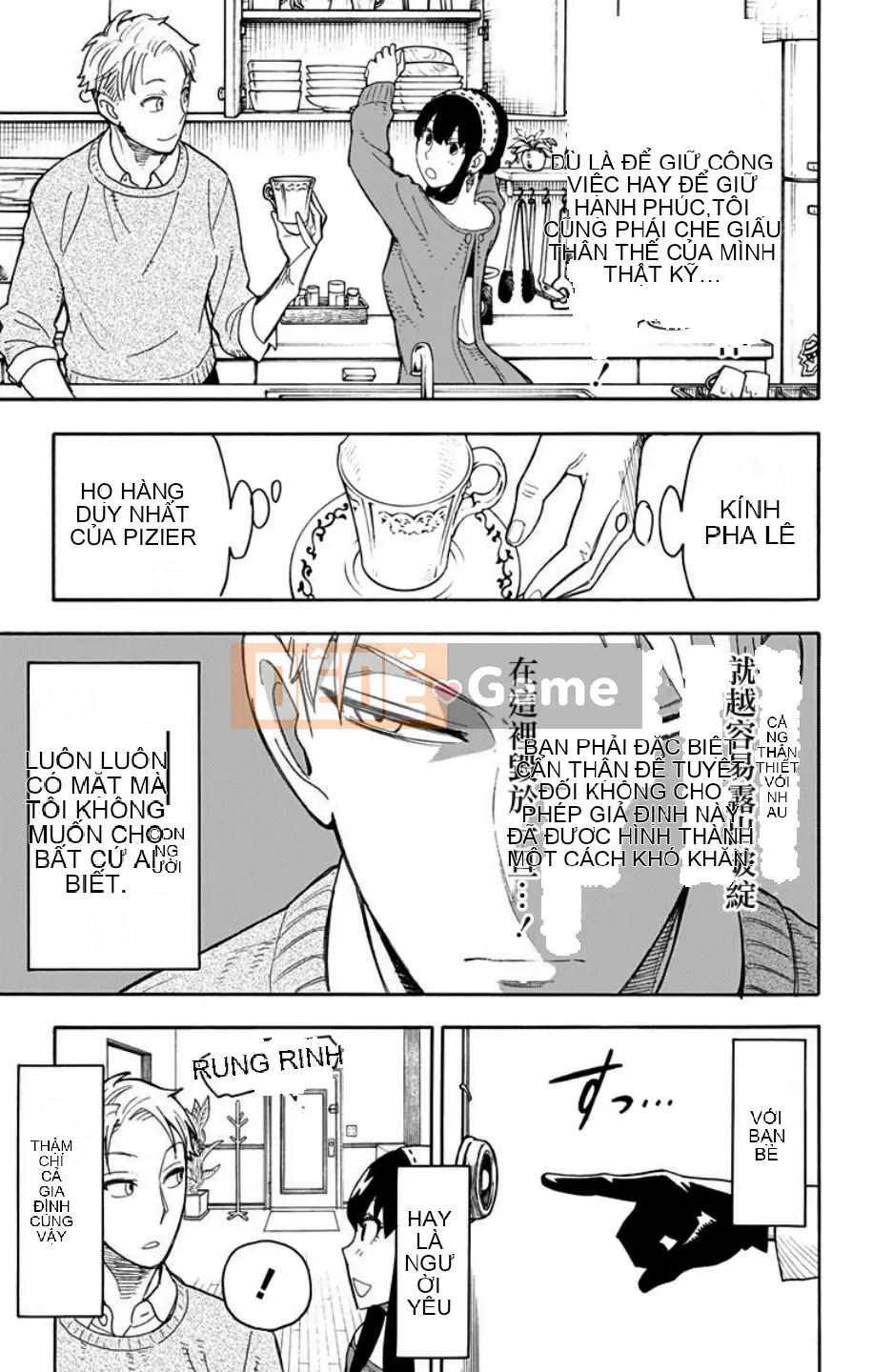 Gián điệp chơi nhà Chương 011