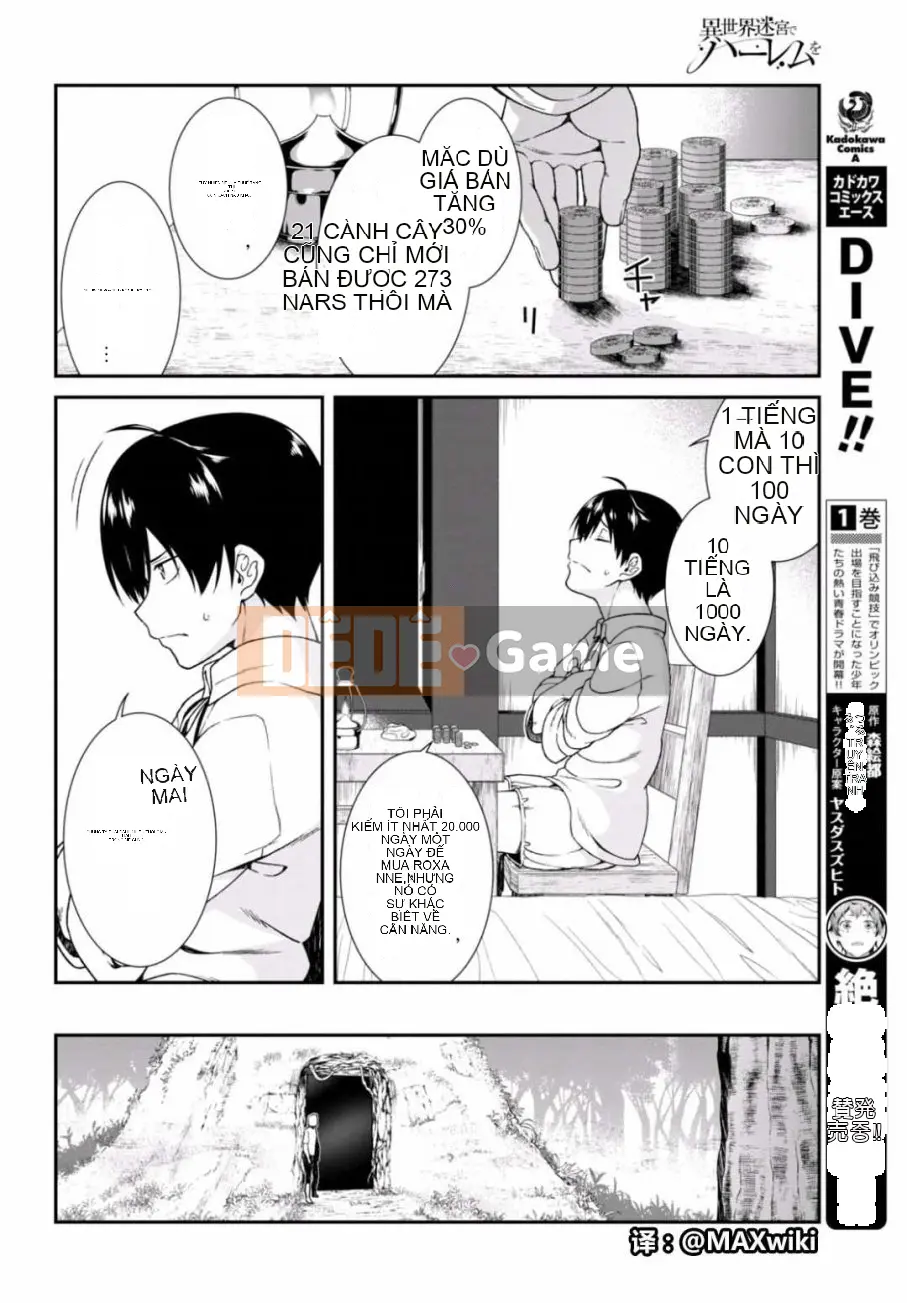 Mở hậu cung trong mê cung của một thế giới khác Chương 005