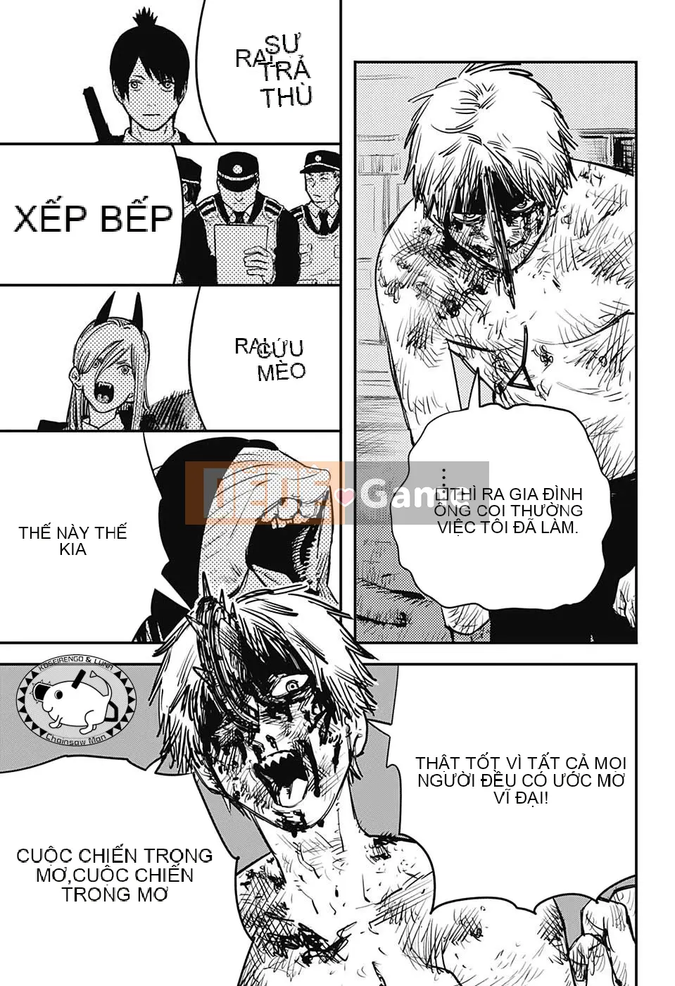 Người đàn ông cưa máy Chương 010