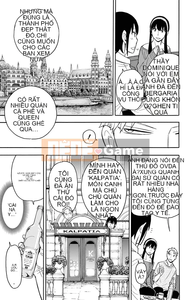 Gián điệp chơi nhà Chương 012