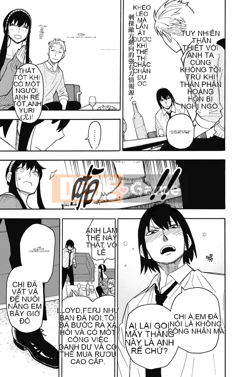 Gián điệp chơi nhà Chương 012